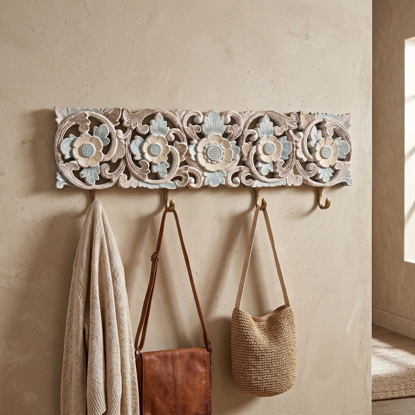 Brass Carved Hanger - Semeton