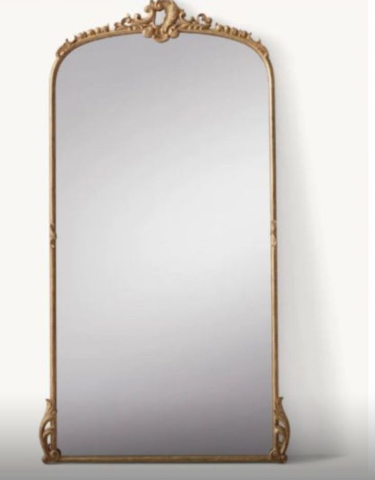 Custom Mirror 'Cristina' - Antic Wash - 230 x 100cm
