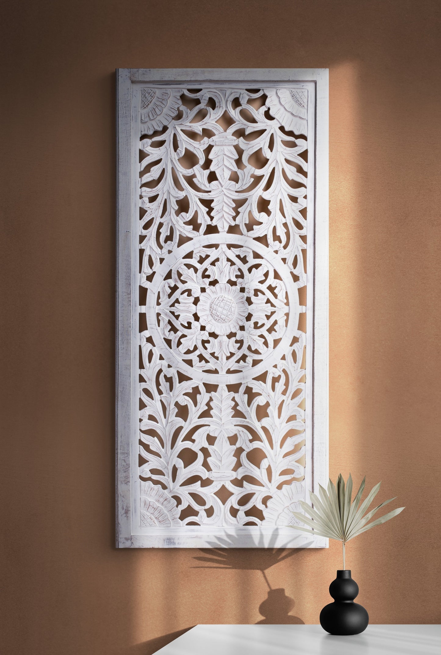 Carved Decorative Panel "Sulawesi" - 110 cm