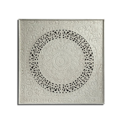 Decorative Panel "Hati" - 120 cm - White Wash