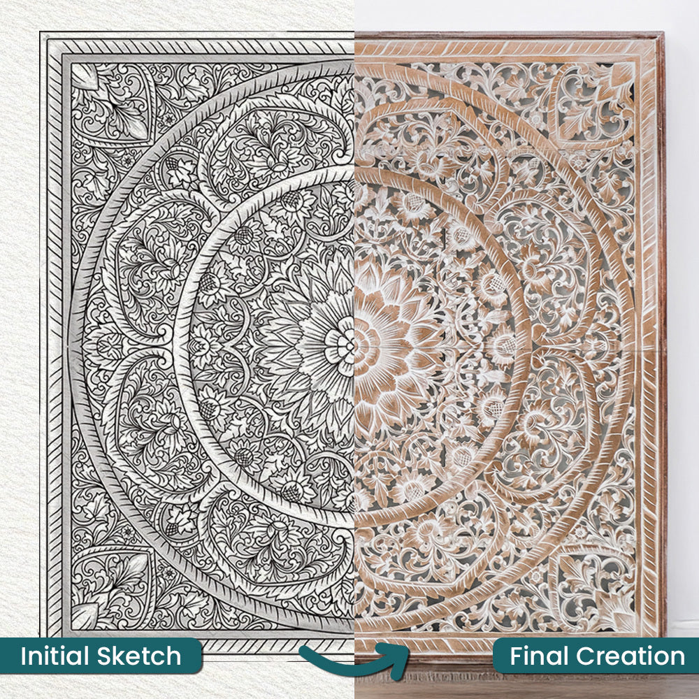 Decorative Panel "Manusa" - Antic Wash