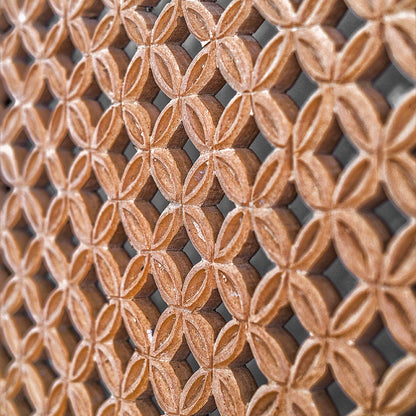 Carved Full Bed Headboard "Jagasatru" - USA