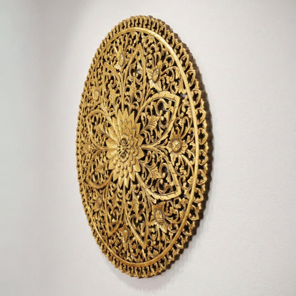 Carved Decorative Mandala "Kejayaan" - 100cm