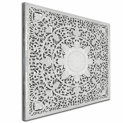 Carved Full Bed Headboard "Matahari"- USA