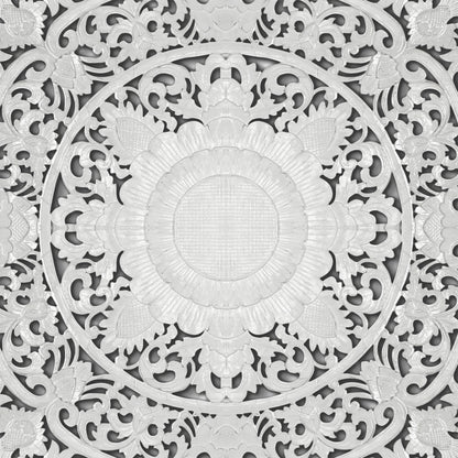Carved Full Bed Headboard "Matahari"- USA